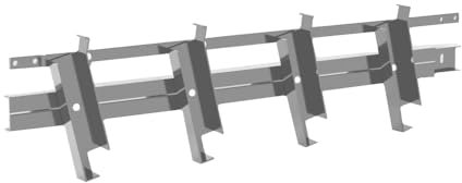 SUNDIY Kit Mécanisme pour Lames Orientables de 27 mm, Aluminium pour Pergolas, Persiennes, BSO - Installation DIY - Compatibilité lames alu et bois (GRIS GALET RAL9006)