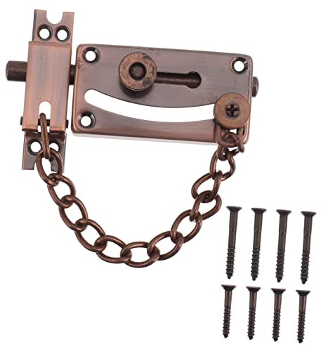 Housoutil Türkettenschutz Schrankriegelschloss Mit Sicherheitstürkette Für Haushaltsschrank-verriegelungsschloss Installieren Verdickte Basis Für Festen Halt