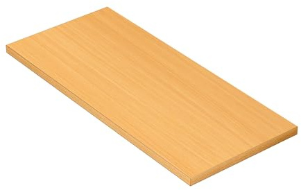 KESSLER PRO Tischplatte, Spanplatte, 25mm, verstärkte Kante Buche 90x40 cm