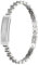 Fitness Tracker da donna elegante oro rosa argento gioielli bracciale sottile fitness tracker senza display contapassi cinturino in metallo acciaio inox salute cardiofrequenzimetro fitness tracker