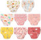 UNIFAMILY Potty Training Pants 2-3 Years Absorbent Reusable Training Pants Girls 2-3 Pink Upairy Toilet Training Underwear for Toddlers (8 Pack)