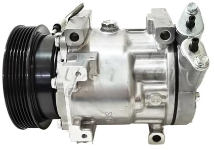 Compresor de aire acondicionado AC A/C 7V16 compatible con Renault KANGOO CLIO II compatible con Chevrolet ESTATE 1.5 926000097R 926006229R 8200802608