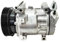 Compresor de aire acondicionado AC A/C 7V16 compatible con Renault KANGOO CLIO II compatible con Chevrolet ESTATE 1.5 926000097R 926006229R 8200802608