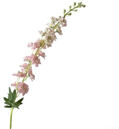 Superbe fleur artificielle en jacinthe violette pour décoration de la maison et événements spéciaux (rose peu profond)