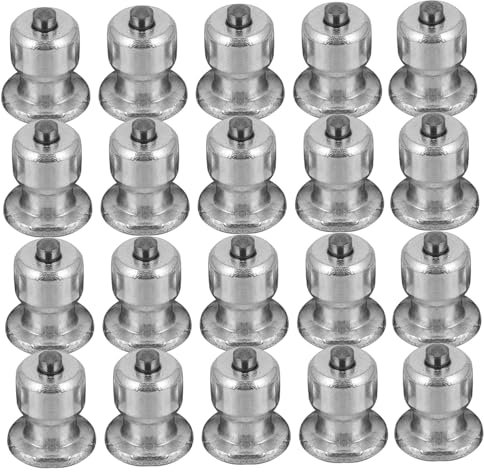 Garneck 50 Pezzi Di Chiodi Antiscivolo Per Pneumatici Invernali Viti in Acciaio Al Tungsteno Per Auto Facili Da Installare Adatti a Pneumatici Suv e Atv