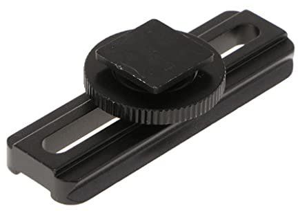 KiBcsLic 20 Mm Schnellspanner Blitzschuh Konvertierung Makro Fokussierschiene SLR Kamera auf Slider