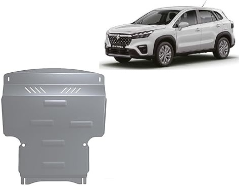 Scut Protection Aluminium Stahl Unterfahrschutz Suzuki SX4 - S Cross - (2021-2023)