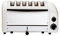 Dualit Classic 6 Slice Toaster - Stainless steel - Hand built in the UK - Replaceable ProHeat® elements - Heat two, four or six slots - Mechanical timer - Replaceable parts - White