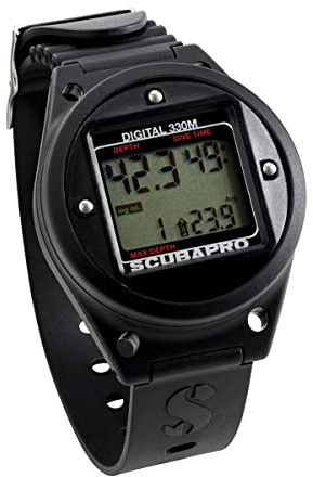 Scubapro PROFONDIMETRE Digital COMPLET Water Sports Kits, Uni, Erwachsene, Schwarz