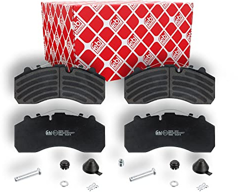 febi bilstein 16665 Bremsbelagsatz mit Befestigungsmaterial, 1 Stück