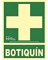 Normaluz RD14108 - Señal Luminiscente Botiquin Clase B PVC de 0.7mm con CTE, RIPCI, 22.4 x 30cm