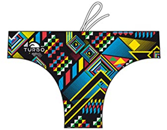 Turbo swimming trunks, men, Turbing, swimsuit for triathlon competition, swimming, Colourful