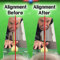 Cue_Line lehrhilfe für Billard, Pool und Billard für Eine Bessere Queue Action und Ein Direkter Follow durch