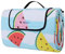 SONGMICS Manta de Picnic, Alfombra para Camping, Playa, Jardín, Impermeable, Plegable, 200 x 200 cm GCM70YR