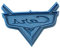 Cuticuter Cars Logo Emporte-pièce en Plastique Bleu 8 x 7 x 1,5 cm