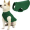 Gooby Hundepullover aus Stretch-Fleece – Waldgrün, XS – Warmer Pullover für kleine Hunde – Winterkleidung für kleine Hunde – Hundepullover für kleine Hunde bis Hundepullover für große Hunde