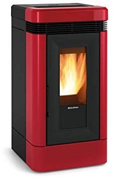 Extraflame Pelletofen Lucia Plus bordeaux | Kanalisierbar | 12 kW