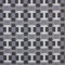 Kt KILOtela - Polsterstoff, Möbelstoff, Jacquard Gobelin, Dekostoff, Modische Accessoires, Tischdecke, Vorhang, Dekoartikel, 100 cm Länge x 280 cm Breite, Kariert, Grau - 1 Meter