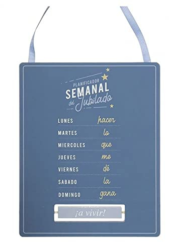 Hogar y Mas Placa Jubilado A Vivir