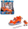 PAW PATROL, Rescue Knights Basis Fahrzeug Spielzeugauto von Zuma mit Welpenfigur, Spielzeug geeignet für Kinder ab 3 Jahren