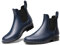 DREAM PAIRS Stivali da Pioggia Donna Chelsea Wellington Rain Boots Impermeabili Stivaletti Elastico Outdoor Ankle Boot,Size 37,Marina Militare,SDRB2201W-E