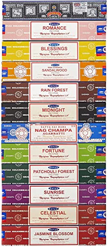 Satya Surtido Pack Oriental - 12 Paquetes de 15g - 180g en Total - 100% Natural
