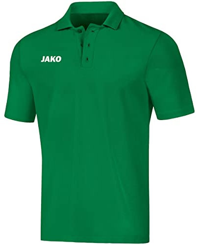 JAKO Herren Poloshirt Base, Sportgrün, L