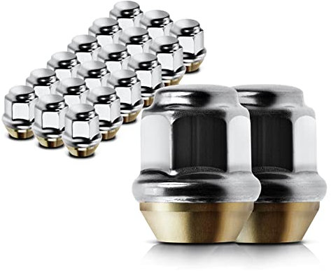 Frankberg 20x Radmutter Kompatibel mit Avenger Caliber Caravan RG Grand Caravan Journey Compass MK49 Patriot MK74 1.8L-4.0L 1994-2021 6502738