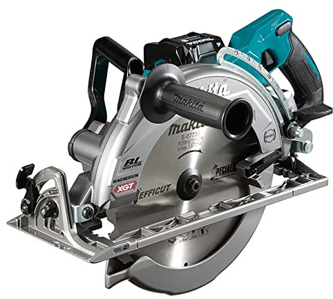 Makita RS002GD202 40 Max Li-ion XGT Brushless 260mm Circular Saw Complete with 2 x 2.5 Ah Batteries and Charger