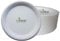 BH | Strong Bagasse Plates - 500 Pack, Biodegradable Compostable ECO Friendly Dinner Party Plates - 9 inch, Sugarcane Paper Plates Perfect for Everyday USE Party Picnic BBQ Work - by Best House