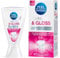 PERLWEISS White & Gloss Whitening Zahncreme - für sofort sichtbare weißere Zähne & bis zu 2 Stufen heller in 1 Woche - mit Pro-Shine-Komplex & Zahnschmelzschutz zur Zahnaufhellung, 50 ml