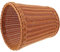 Zerodeko bote de basura de ratán cestas de almacenamiento decorativas cesta para baño decoración vintage decoración de oficina papelera contenedor de basura ronda Cesta tejida