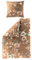Bierbaum Mako Satin Bettwäsche 5280 Farbe: Safran 100% Baumwolle 155x220 + 80x80 cm