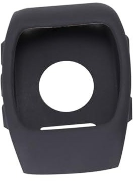 HOMSFOU Schwarze Silikon-schutzhülle Für Fitnessuhr Kratzfeste Flexible Schale Mit Präziser Passform Und Komfortablem Tragegefühl Passgenau Für Anschlüsse