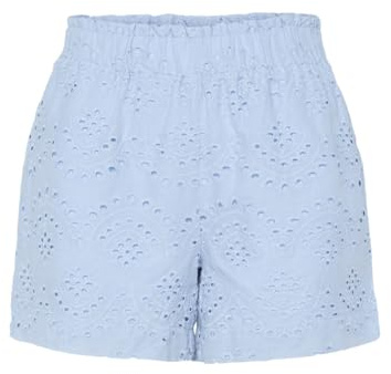 PIECES Female Shorts PCVILDE Broderie Anglaise