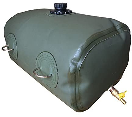 WOTZOV Bidon d'essence 40L/10,5 Pliable de Rechange Vessie d'huile d'essence Sac de Conteneur d'eau d'huile d'essence Conteneur d'essence de Voiture Tout-Terrain Réser