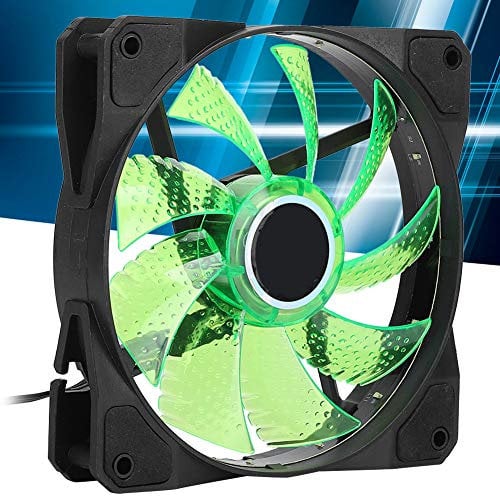 1366 CPU Fan 4 Brass Heatpipe CPU Cooler, for 775AMD1155 Computer (Green)