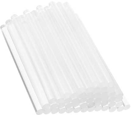 ANDRESLAD 100pcs Extra Strong Hot Melt Glue Sticks Adhesive Glue Sticks for DIY Crafts for Materials