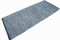 Casa Service Reno Teppich aus Baumwolle, waschbar, für Badezimmer, Küche, rutschfest, maschinenwaschbar (Grey, 50x120 cm)
