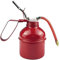 Metal Oil Can 500cc Flexible Spout Lubrication Fluids Pump Action Nozzle
