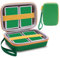 Custodia per Carte da Gioco UNO, Borsa da Trasporto Portatile per 400 Carte, Compatibile con UNO Flip e Altri Giochi di Carte – Impermeabile e Resistente (Verde)