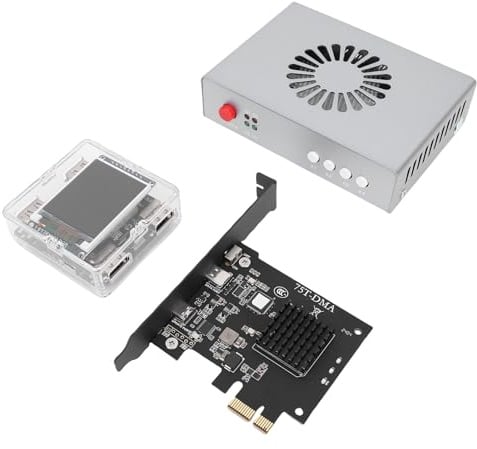 Bewinner DMA FUSER Complete Kit, HDMI -Synthesizer -Kombinierer -Overlay -Adapter, 4K 60 Hz Lustless, Aluminium -Legierungs -Video -Prozessor für Gaming -Konsolen, Finanzträume und