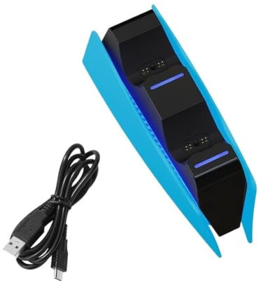 ,Compatibile For Sony,Play Station,Compatibile For Playstation,Compatibile For PS5,Controllo Controller Dualsense Stand Accessori Gamepad(Blue)