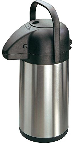 Pump Isolierkanne Iso Kanne Edelstahl 1,9l Kaffeekanne Teekanne
