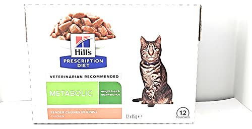 Hill´s Prescription Diet Feline Metabolic Advanced Weight Solution Huhn Frischebeutel 12 x 85 gr