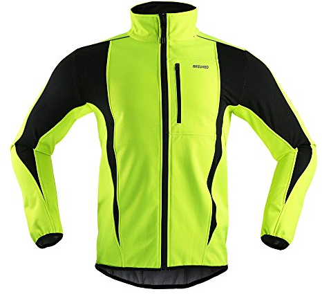 M.Baxter Fahrrad Trikot Winter Herbst Fahrradbekleidung Wasserdicht Winddicht Atmungsaktiv Warm Fleece Jacke