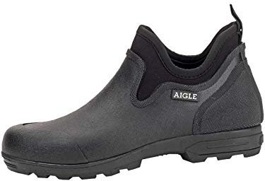 Aigle Lessfor Plus M, Zoccoli, Uomo, Nero, 46 EU