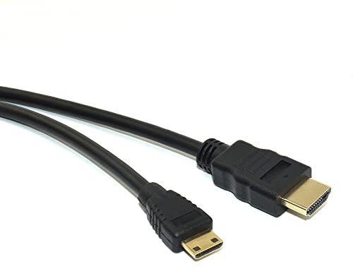 Cbus Wireless 5ft (1.5m) HDMI to Mini HDMI Cable for Canon, Nikon & Panasonic Cameras