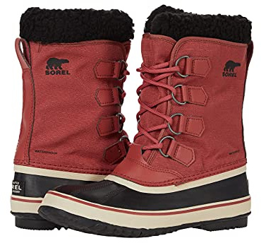 Sorel Winter Carnival Damen Warm gefütterte Schneestiefel Schwarz (Black