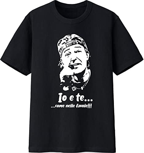 La Maglieria Maglietta t-Shirt di Vasco Tour 2022 stilizzata Bianca o Nera per Uomo Donna Bambini V3 (L)